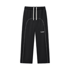 Contrast-Stitched Fleece Sweatpants