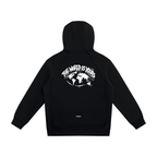 Unisex Raglan Full Zip Hoodie