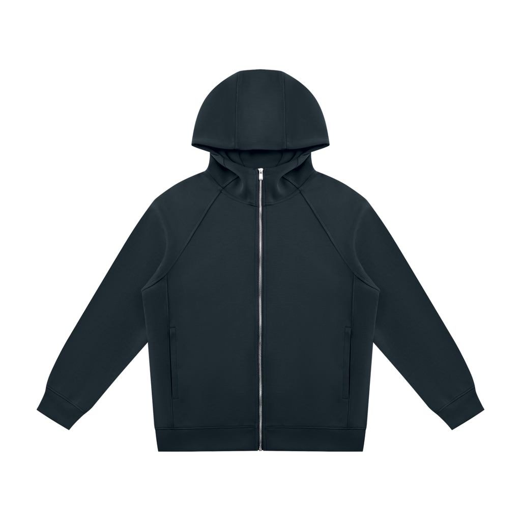 Unisex Raglan Full Zip Hoodie