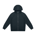 Unisex Raglan Full Zip Hoodie