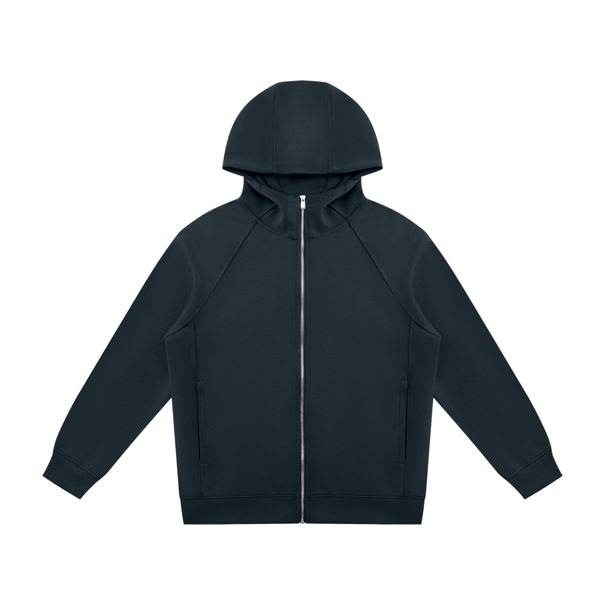 Unisex Raglan Full Zip Hoodie