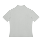 Unisex Color Block Quarter-Zip Polo Shirt