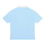 Unisex Color Block Quarter-Zip Polo Shirt