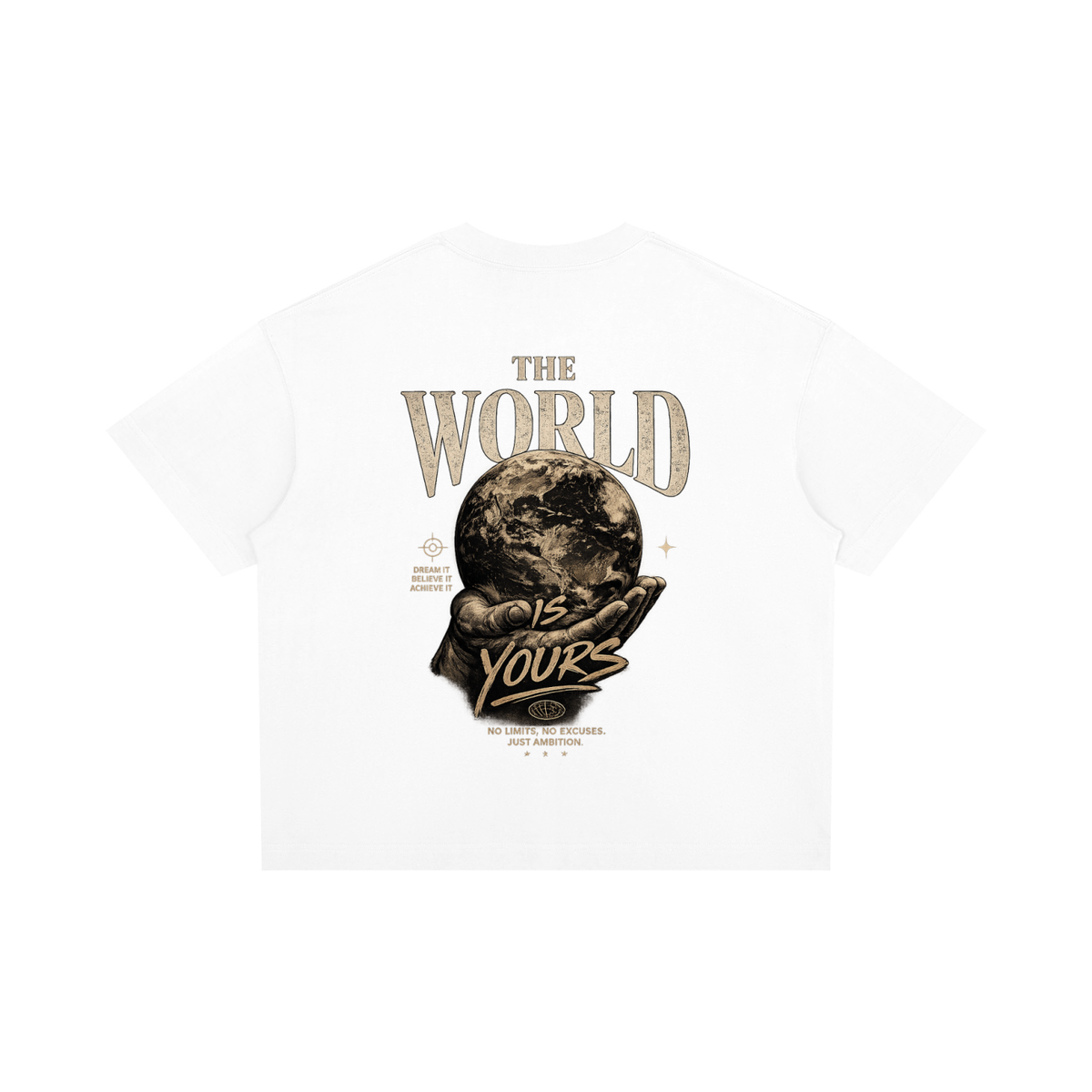 Unisex Boxy Drop Shoulder T-Shirt