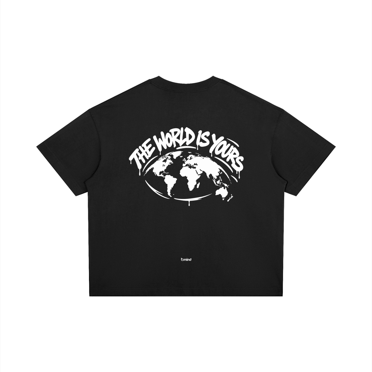 The World is Yours Unisex Boxy Drop Shoulder T-Shirt