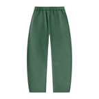 Unisex Vintage Wash Barrel Leg Fleece Sweatpants
