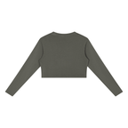 Women's Mineral Wash Crop Sweatshirt