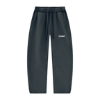 Unisex Vintage Wash Barrel Leg Fleece Sweatpants