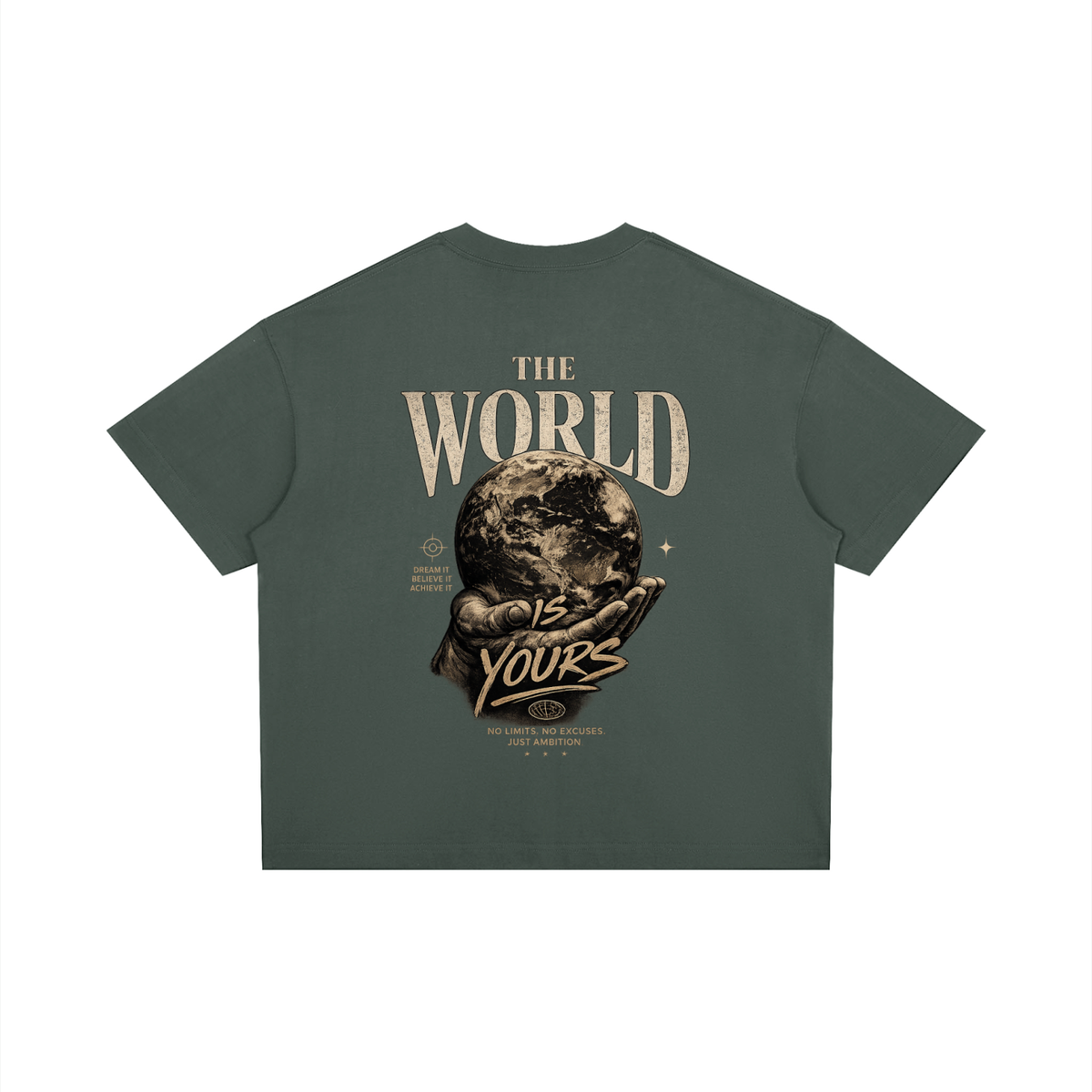 Unisex Boxy Drop Shoulder T-Shirt