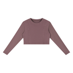 Women's Mineral Wash Crop Sweatshirt