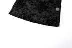 Weird Puss See Through Dress Women Backless Hollow Flower Print Patchwork Solid Sleeveless Sexy Midnight Clubwear Party Vestidos