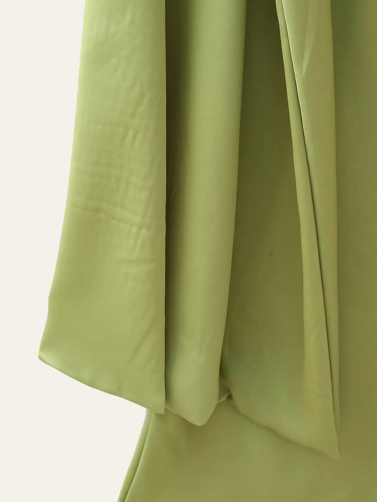 YENKYE High Street Women Sexy Elegant Halter Long Dress Female Fashion Backless Green Satin Party Maxi Vestidos