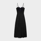 Sexy Women's Dress Halter Sleeveless Lace Patchwork Slim Dresses Female 2026 Summer Party Evening Fashion Elegant Lady Outfit