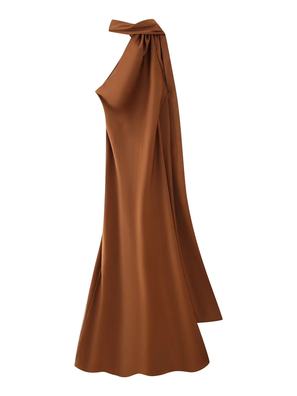 YENKYE High Street Women Sexy Elegant Halter Long Dress Female Fashion Backless Green Satin Party Maxi Vestidos