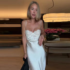 Sexy Women's Dress Halter Sleeveless Lace Patchwork Slim Dresses Female 2026 Summer Party Evening Fashion Elegant Lady Outfit