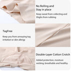 Seamless High Waist Shorts Panties For Women Tummy Control Hip Lift Ice Silk Safety Pants Sports Underwear Boyshorts Boxer