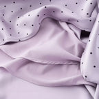 Chu Sau beauty Women New Fashion Sweet Polka Dot Print Chic Lace Patchwork V-neck Long Dress Vintage Short Sleeve Party Dresses