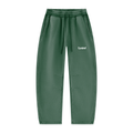 Unisex Vintage Wash Barrel Leg Fleece Sweatpants