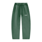Unisex Vintage Wash Barrel Leg Fleece Sweatpants
