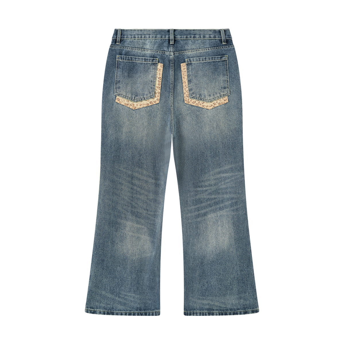 Men's Vintage Wash Denim Jeans
