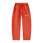 Unisex Vintage Wash Barrel Leg Fleece Sweatpants