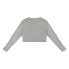 Women's Mineral Wash Crop Sweatshirt