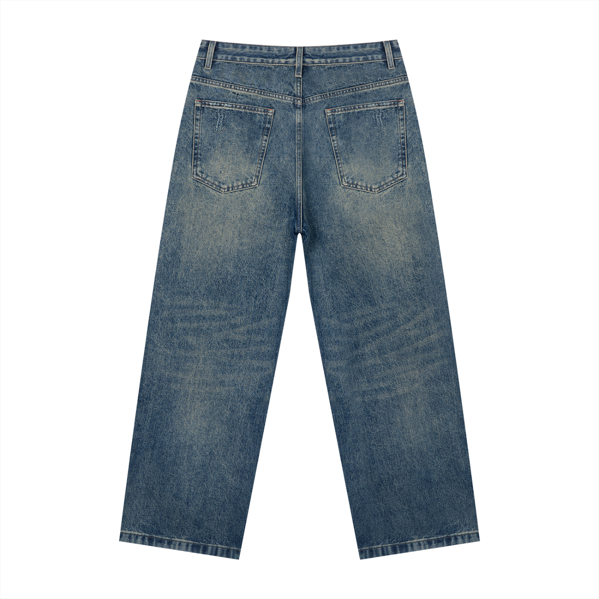 Men's Vintage Wash Denim Jeans