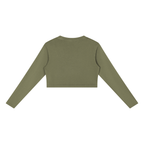 Women's Mineral Wash Crop Sweatshirt