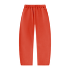 Unisex Vintage Wash Barrel Leg Fleece Sweatpants