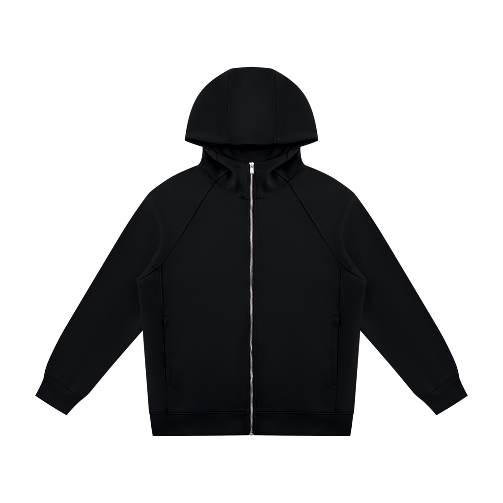 Unisex Raglan Full Zip Hoodie