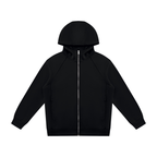 Unisex Raglan Full Zip Hoodie
