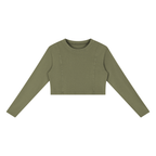 Women's Mineral Wash Crop Sweatshirt