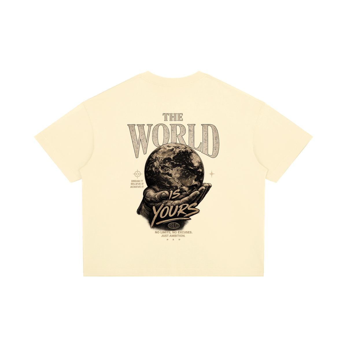 Unisex Boxy Drop Shoulder T-Shirt
