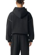 Contrast-Stitched Fleece Sweatpants