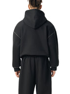 Contrast-Stitched Fleece Sweatpants
