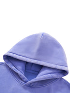 Unisex Vintage Wash Boxy Fleece Hoodie