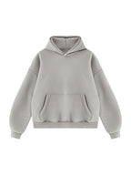 Unisex Vintage Wash Boxy Fleece Hoodie