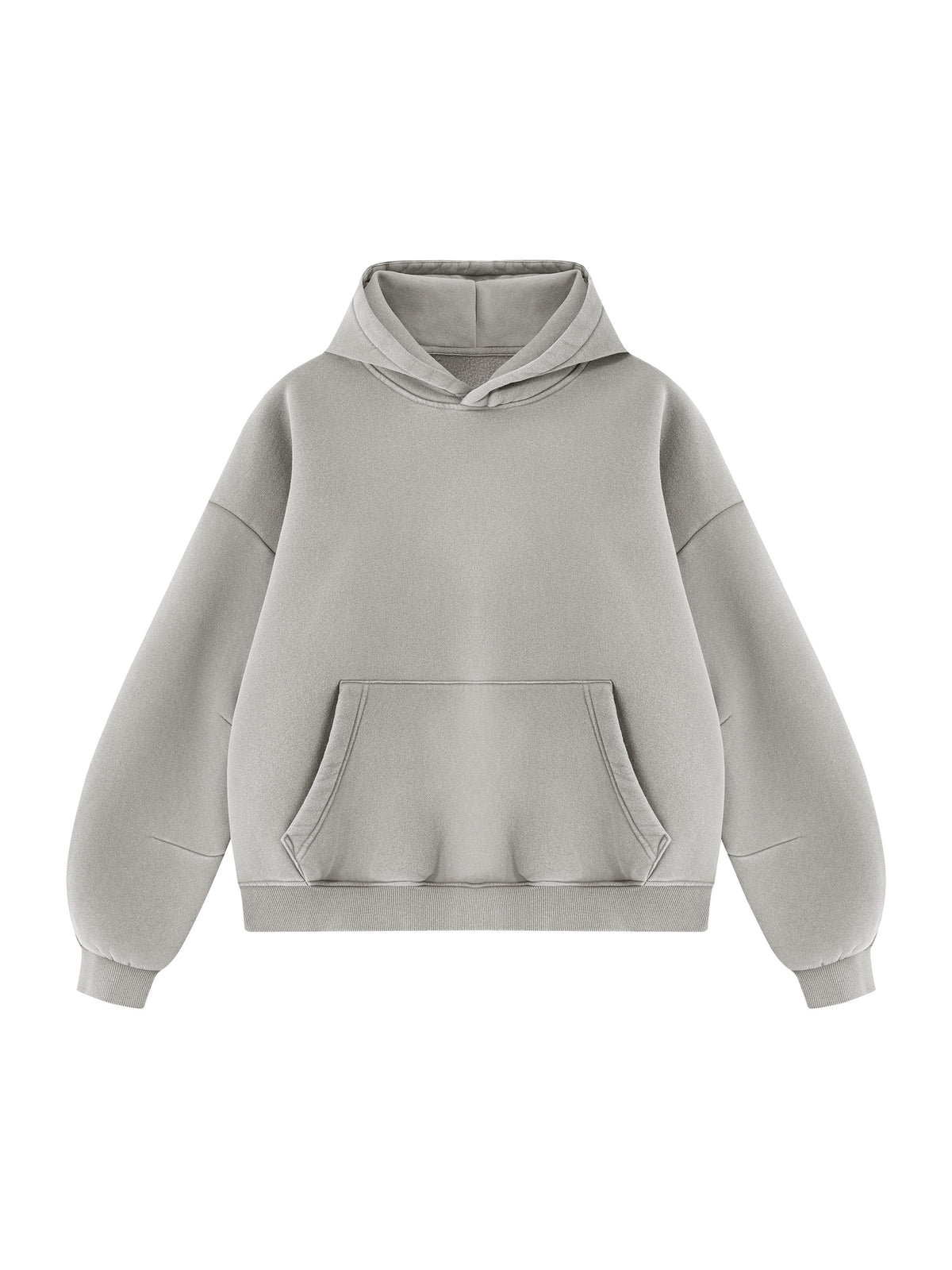 Unisex Vintage Wash Boxy Fleece Hoodie