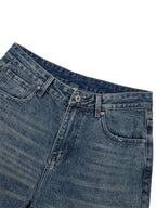 Men's Vintage Wash Denim Jeans