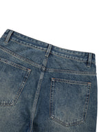 Men's Vintage Wash Denim Jeans