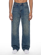 Men's Vintage Wash Denim Jeans