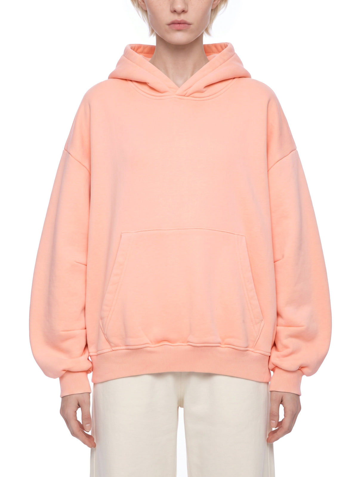 Unisex Vintage Wash Boxy Fleece Hoodie