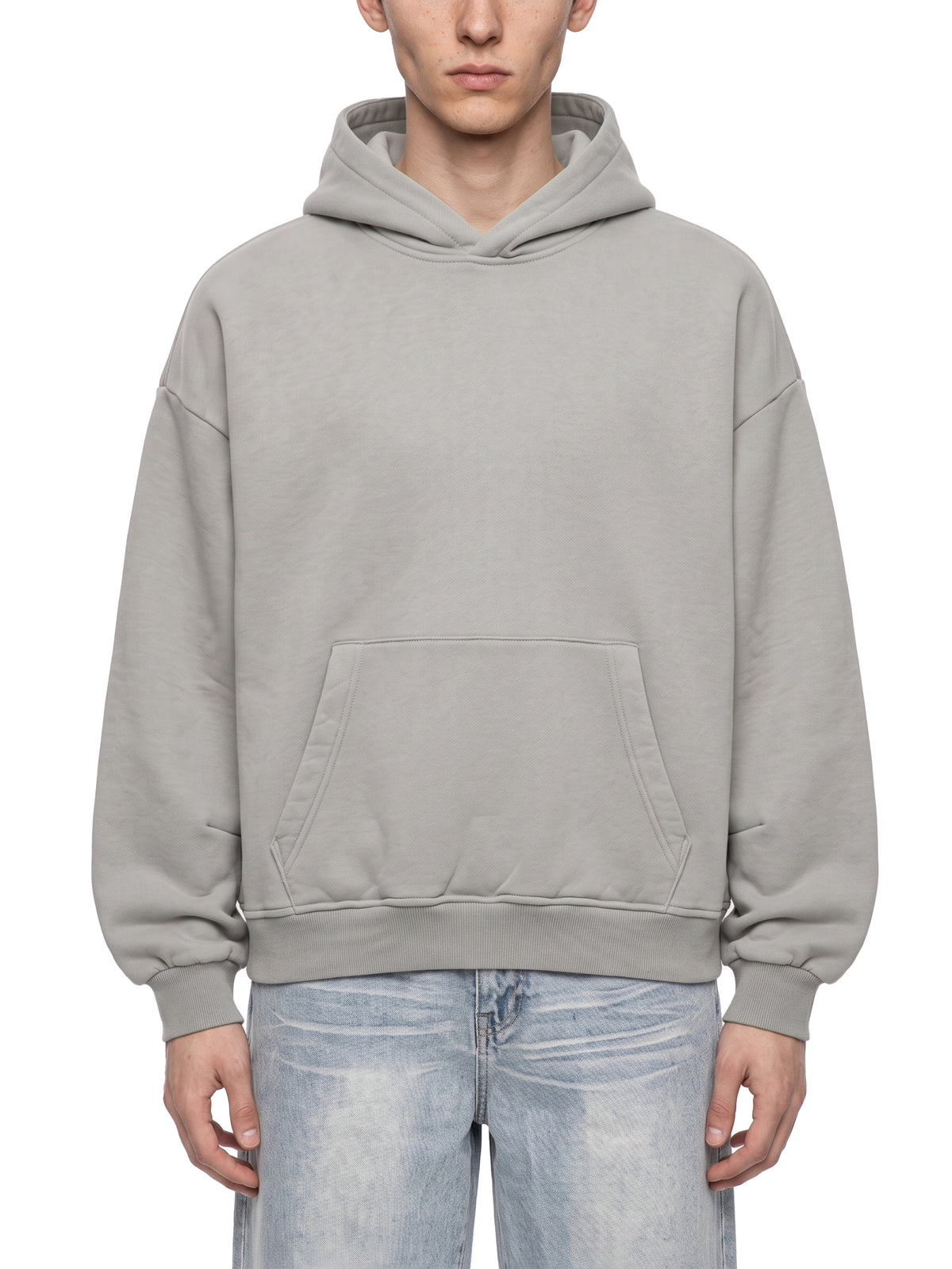 Unisex Vintage Wash Boxy Fleece Hoodie