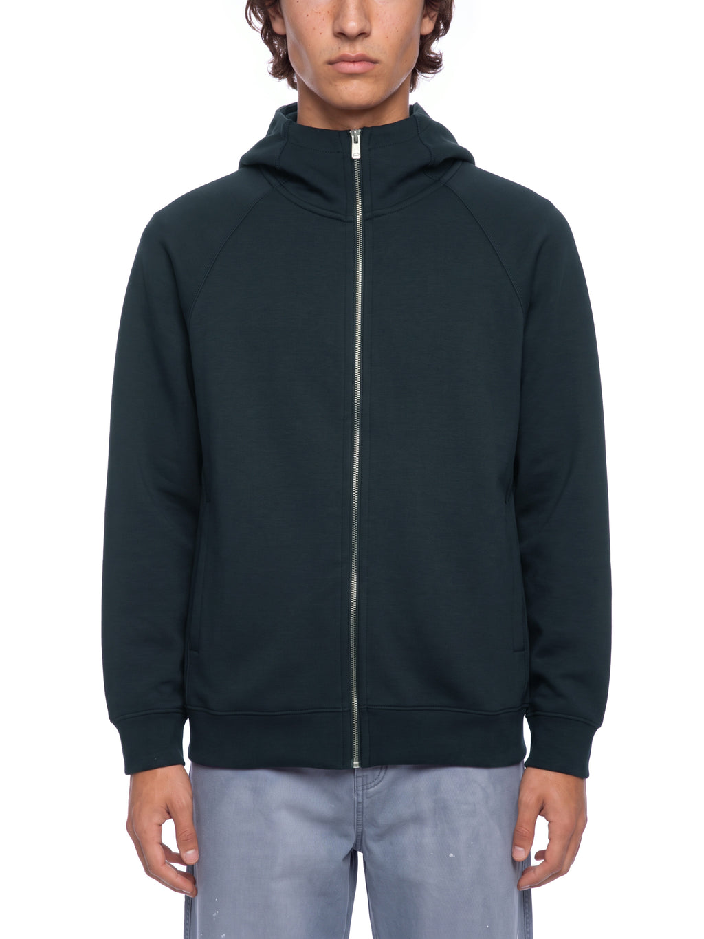 Unisex Raglan Full Zip Hoodie